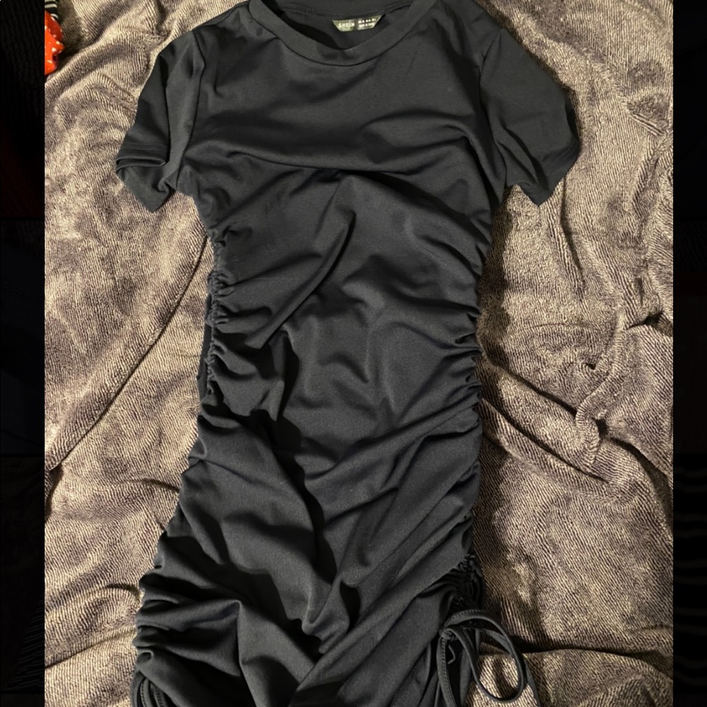 Shein Drawstring Bodycon Dress